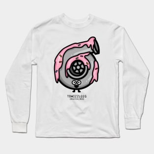 Cutest Turbo - Frosted Pink with Sprinkles Long Sleeve T-Shirt